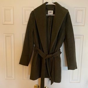 Old Navy Army Green Peacoat